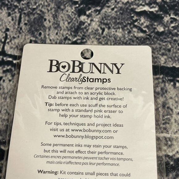 Bo Bunny WINTER LACE Snowflakes Clear Acrylic Stamps SWL863 - Picture 6 of 7